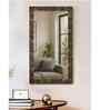 Brown Glass Bathroom Wall Mirror