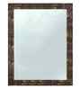 Brown Glass Bathroom Wall Mirror