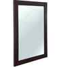 Brown Glass Bathroom Wall Mirror