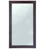 Brown Glass Bathroom Wall Mirror