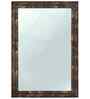 Brown Glass Bathroom Wall Mirror