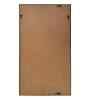 Brown Glass Bathroom Wall Mirror