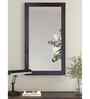 Brown Glass Bathroom Wall Mirror