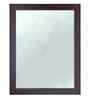 Brown Glass Bathroom Wall Mirror