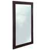 Brown Glass Bathroom Wall Mirror