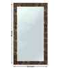 Brown Glass Bathroom Wall Mirror