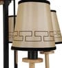 Cherosi Brown Glass Shaded Chandelier