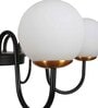 Magalie Brown Glass Globe Chandelier