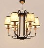 Cherosi Brown Glass Shaded Chandelier