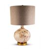 Brown Glass The Gilded Swirl glass lamp