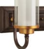Brown Glass Wall Sconces