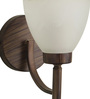Frappe Brown Glass Wall Sconces