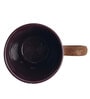 Grained 250ml Yellow & Brown Ceramic (Set of 2) Coffee Mug