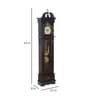Brown Grandfather Solid Wood Pendulum Clock