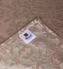 Brown Hallway Damasc Cotton Jacquard (84 x 13) Table Runner