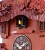 Brown Solid Wood Analog Cuckoo Clock