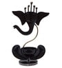 Ganesha Brown Garfield Metal Table Tea Light Holder