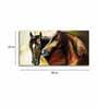 Brown Horses Canvas Wall Painting