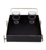 Desi Thela Snacks Platter with Tea Glass set of 3
