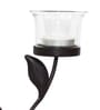 Euclid Black Iron Table Tea Light Holder