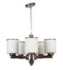 Brown Iron Chandelier