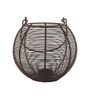 Brown Iron Round Wire Lantern