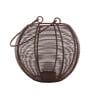 Brown Iron Round Wire Lantern