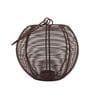 Brown Iron Round Wire Lantern