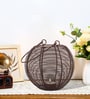 Brown Iron Round Wire Lantern