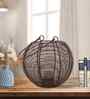 Brown Iron Round Wire Lantern