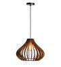 Triad Brown Wooden Hanging Light