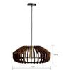 Ebenezer Brown Wooden Hanging Light