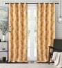 Brown Iron Solid (144 Inches) Curtain Rod with Accessories