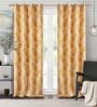 Brown Iron Solid (144 Inches) Curtain Rod with Accessories