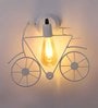 Victoria Metal Novelty Wall Light (White)