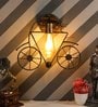 Waitara Metal Novelty Wall Light (Brown)