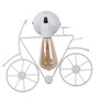 Victoria Metal Novelty Wall Light (White)
