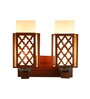 Elona Brown Wood Wall Sconces