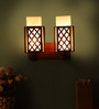 Elona Brown Wood Wall Sconces