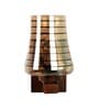 Lucea Brown Wood Wall Sconces