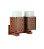 Elona Brown Wood Wall Sconces