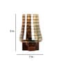Lucea Brown Wood Wall Sconces