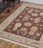 Traditional Pattern Wool Hand Knotted 6 x 9 Feet Carpet