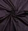 Brown Jacquard Floral 9FT Light Filtering Eyelet Long Door Curtains (Pack of 1)