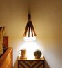 Killi Wooden Novelty Wall Light (Natural Wood)