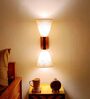 Terzo Wooden Novelty Wall Light (Natural Wood)