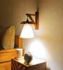 Twirl Brown Solid Wood Wall Sconces