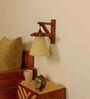 Twirl Brown Solid Wood Wall Sconces