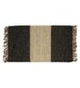 Brown Jute Reversible Hand Woven 4 x 2 Feet Dhurrie