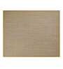 Brown Sisal Solid 4 x 6  Feet Machine Made Carpet